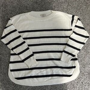 Striped women’s sweater